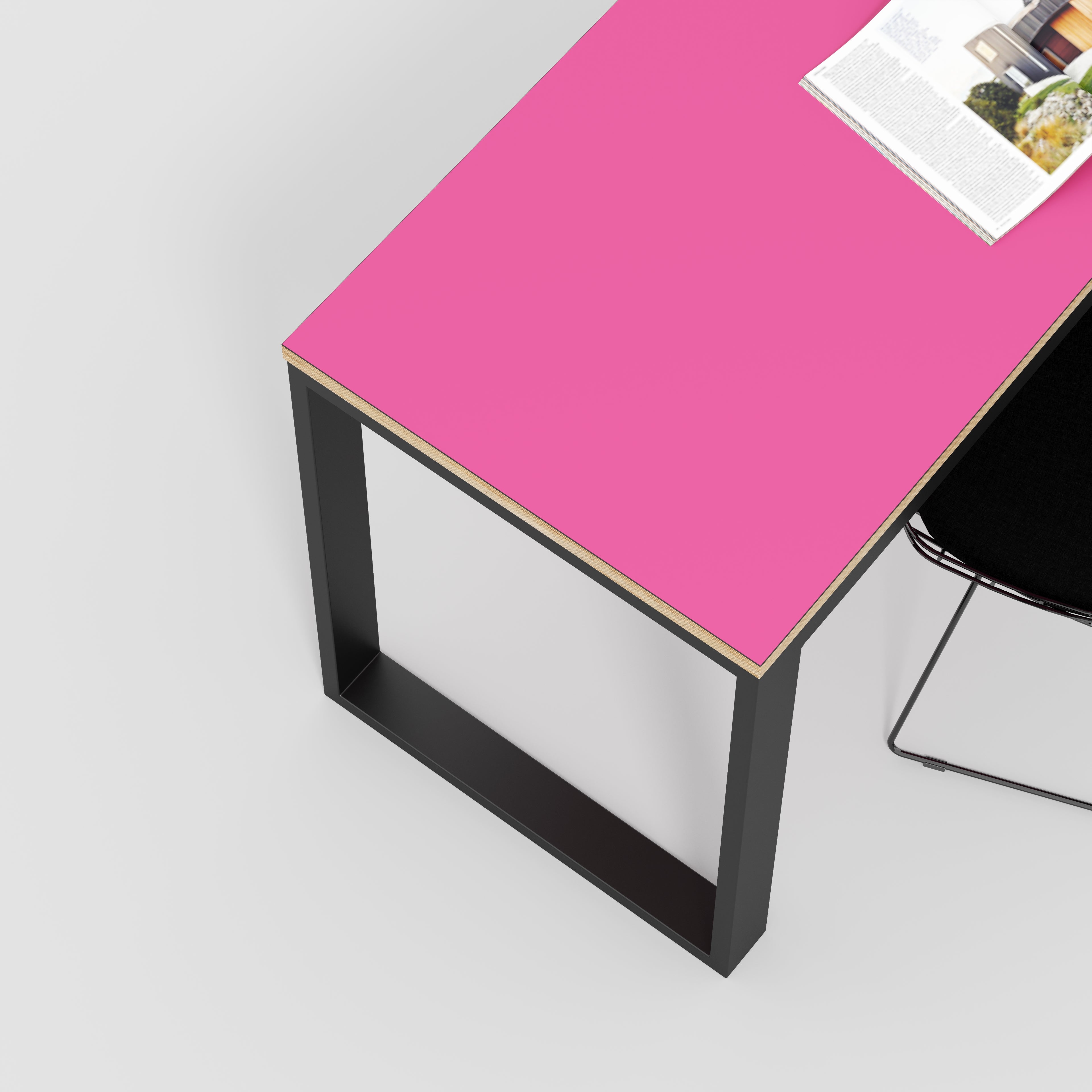 Pink laminate online desk