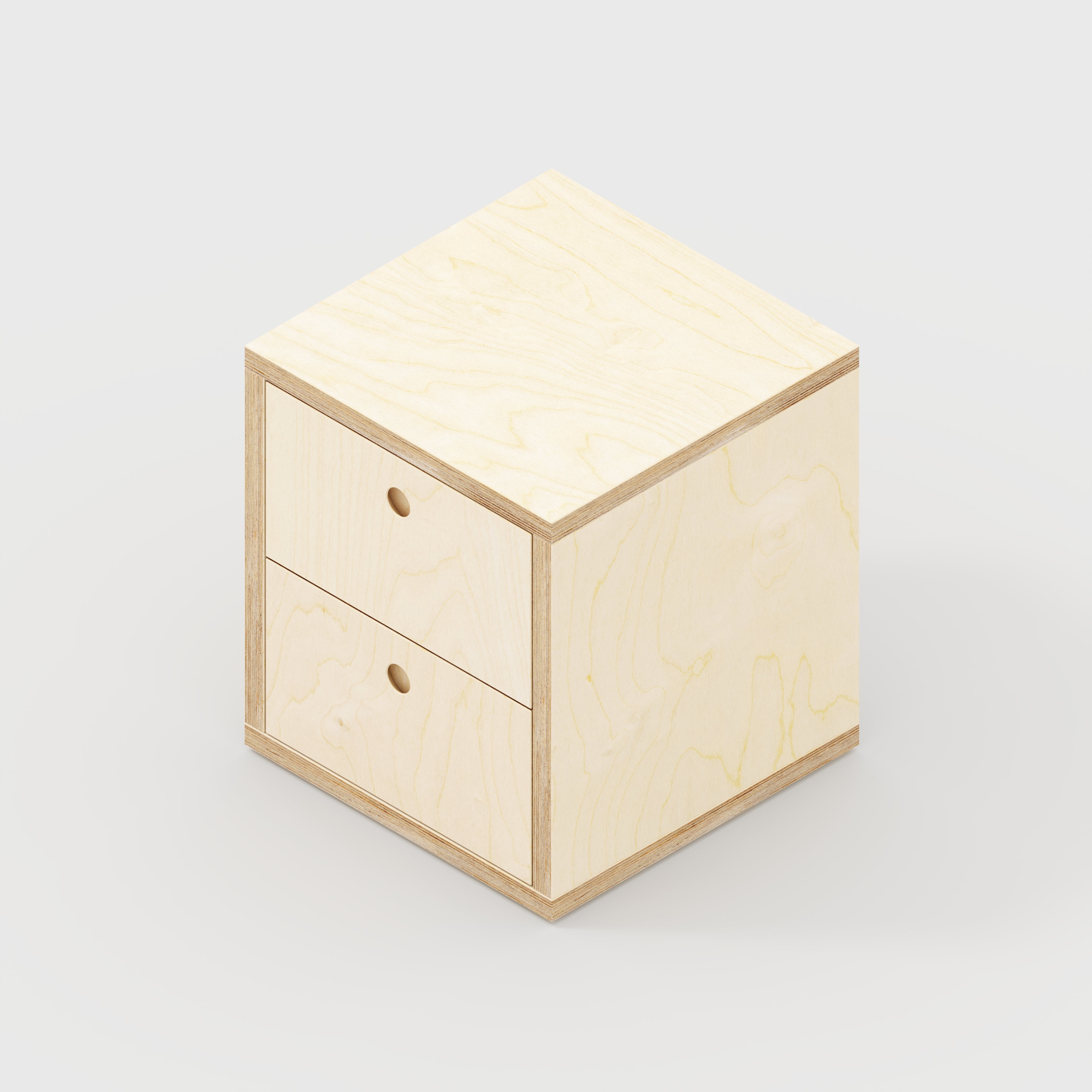 Plywood Drawer Unit - Plywood Birch - 400(w) x 400(d) x 450(h)