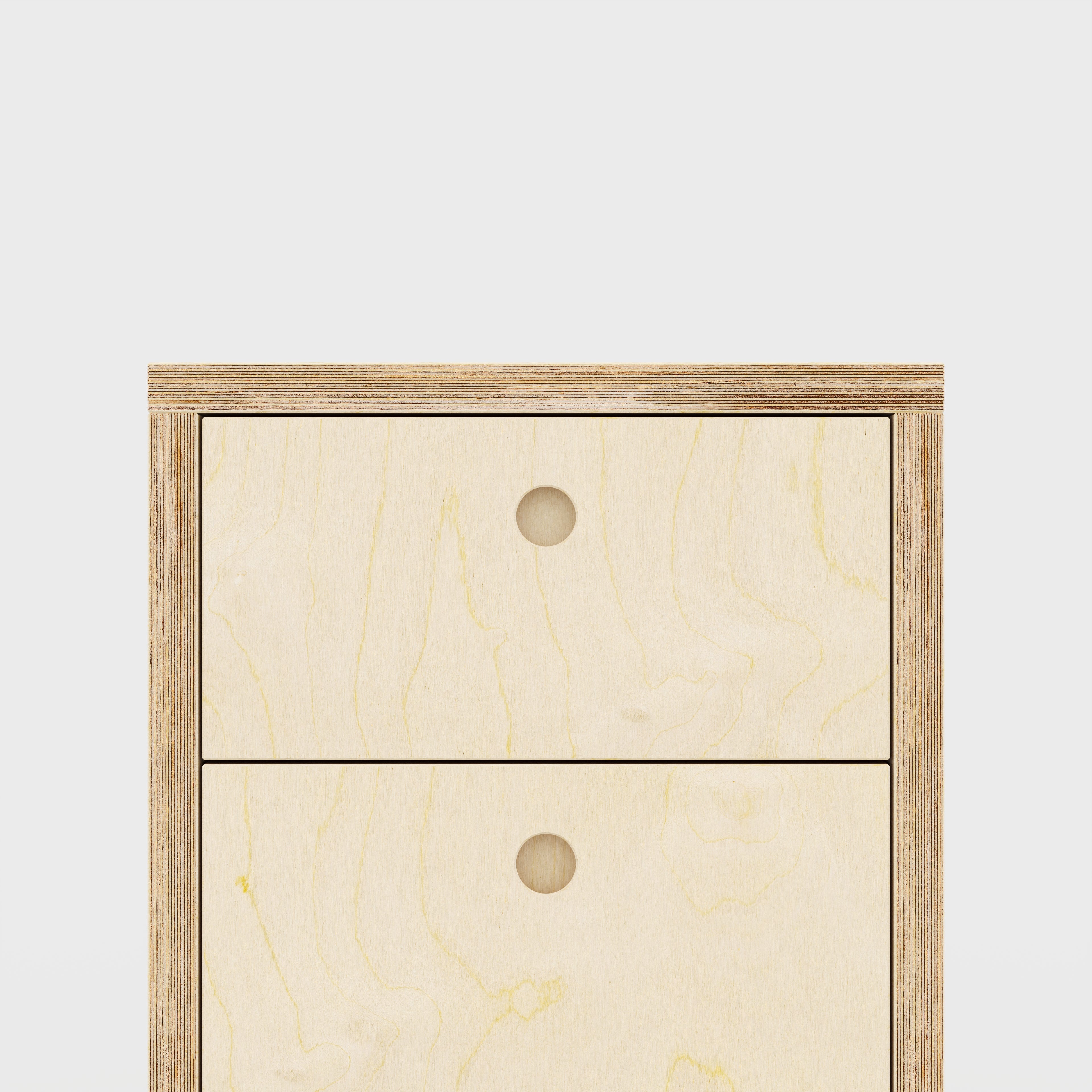 Plywood Drawer Unit - Plywood Birch - 400(w) x 600(d) x 750(h)