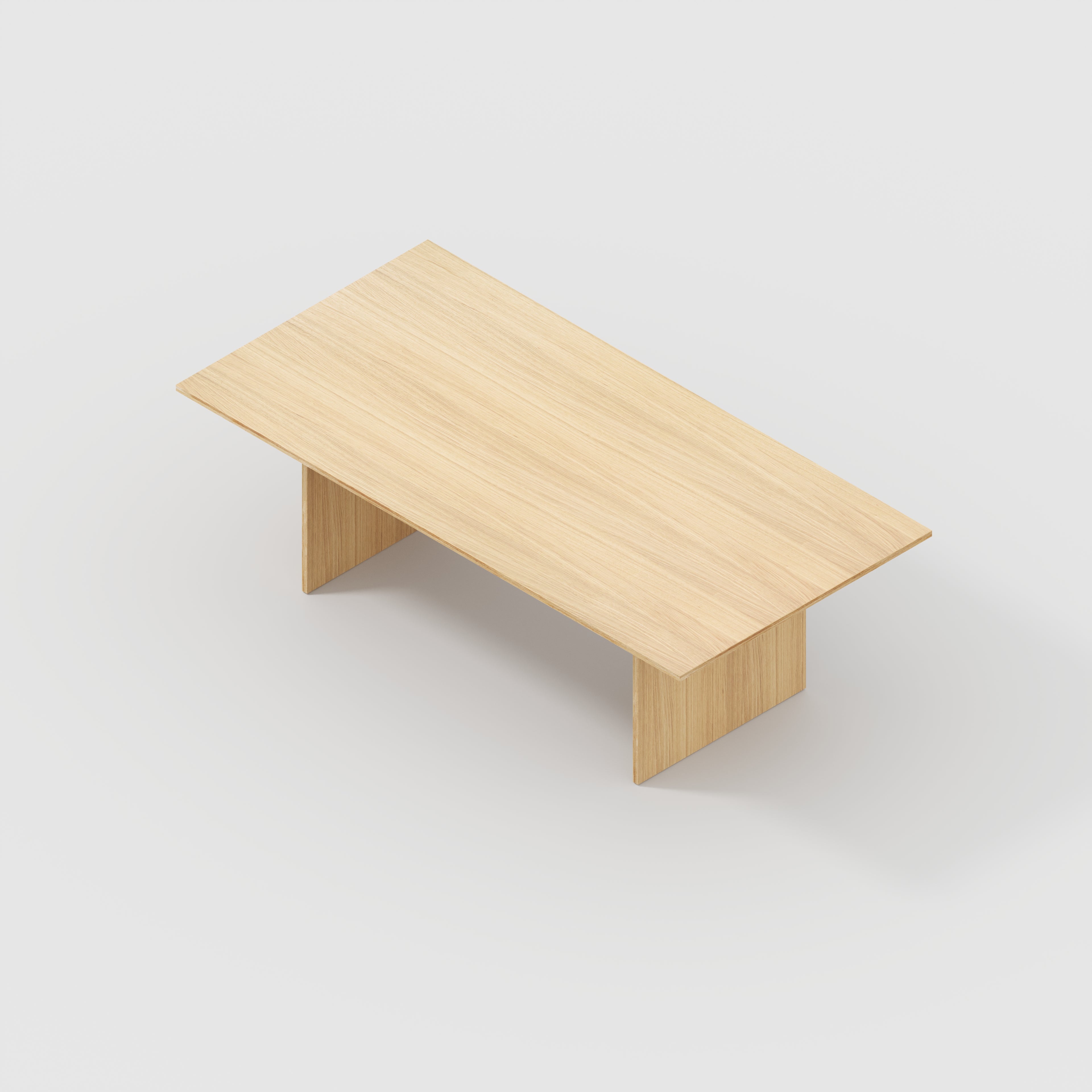 Plywood store conference table