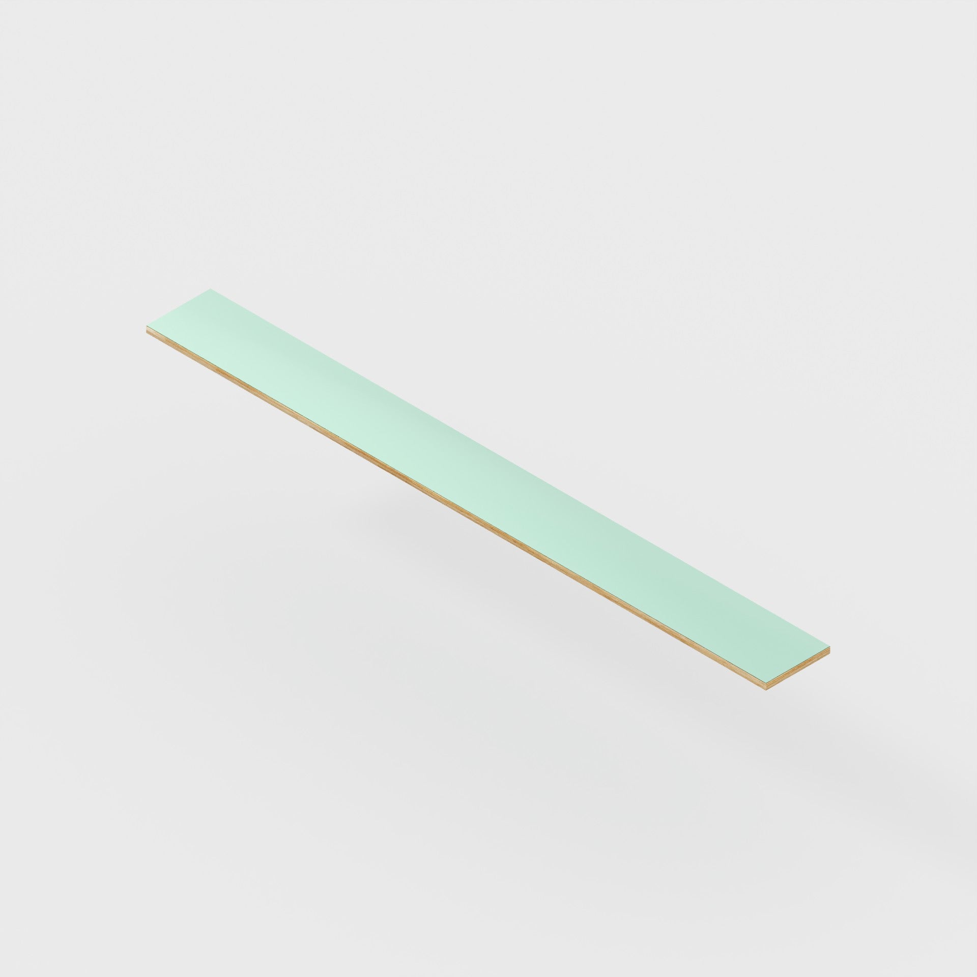 Plywood Shelf - Formica Dusty Jade - 2400(w) x 250(d) - 24mm