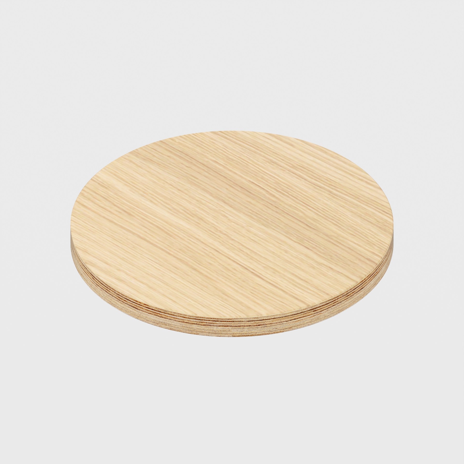 Plywood Stooltop - Plywood Oak - 24mm