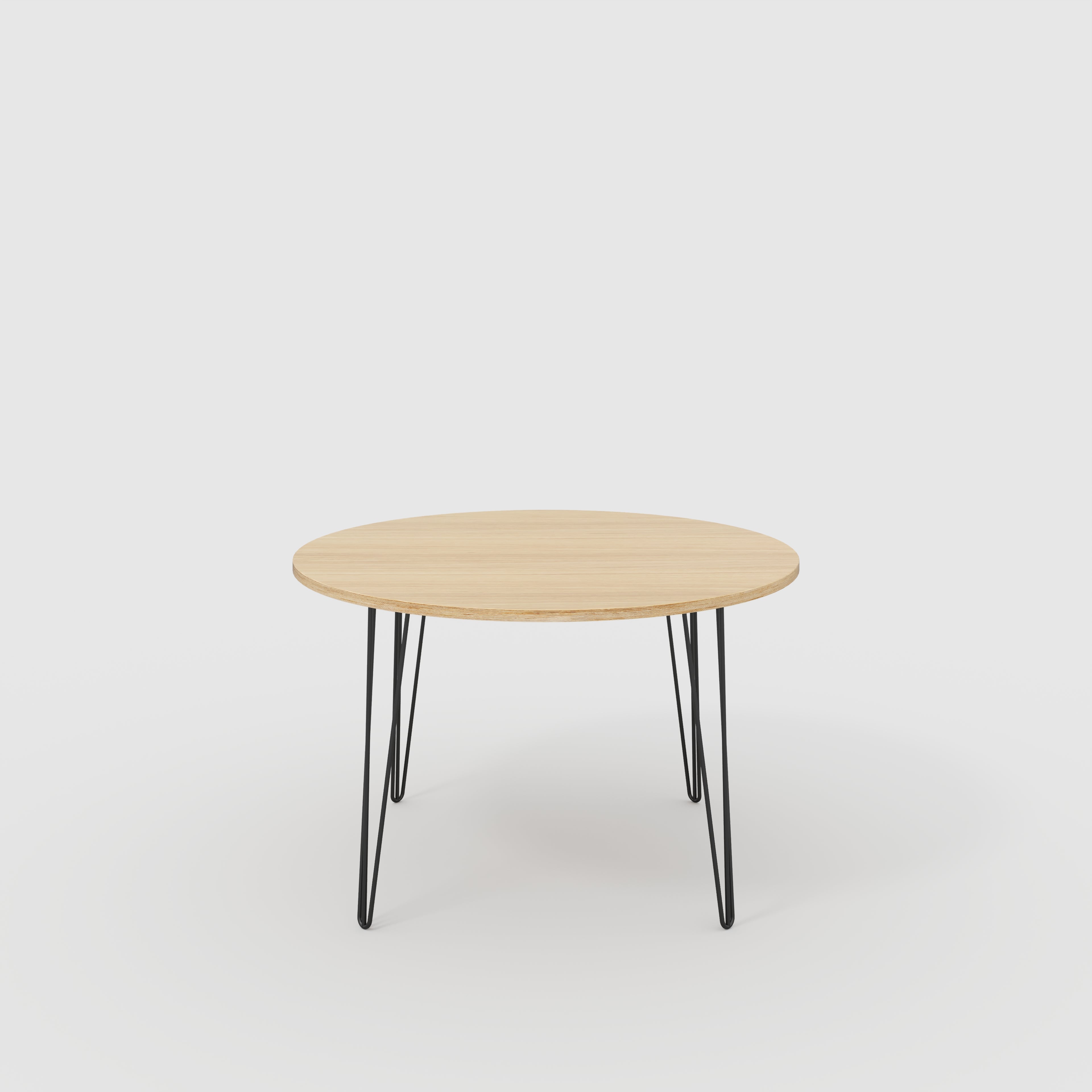 Round hairpin best sale leg coffee table