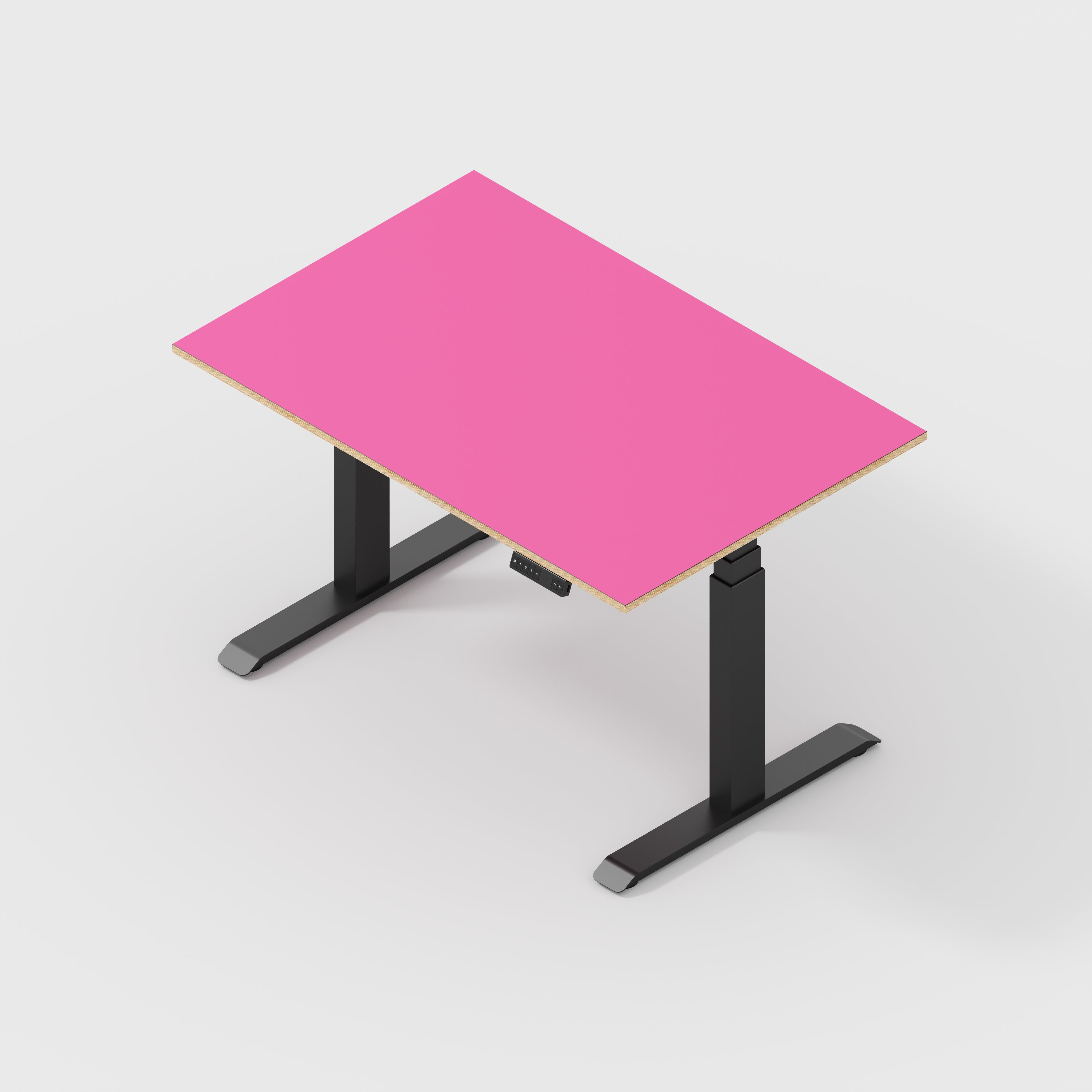 Pink deals adjustable desk